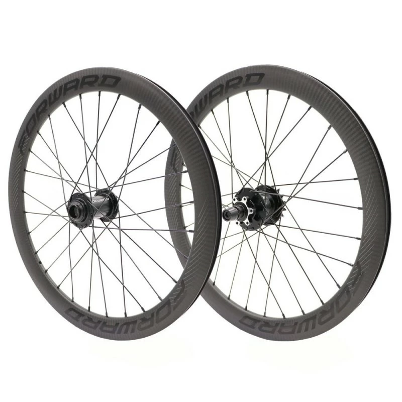 PAIRE DE ROUES FORWARD JOYRIDE V2 CARBONE - JR/EXP - 20MM - 28H 3 PAIRE DE ROUES FORWARD JOYRIDE V2 CARBONE - JR/EXP - 20MM - 28H