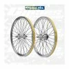 Paire De Roues GLOBAL RACING VECTOR PRO Argent -Accessoires Vélo Soldes paire de roues global racing vector pro argent