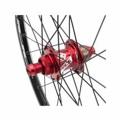 PAIRE DE ROUES PRIDE CONTROL EXP 28H - RED -Accessoires Vélo Soldes paire de roues pride control exp 28h red 1 4