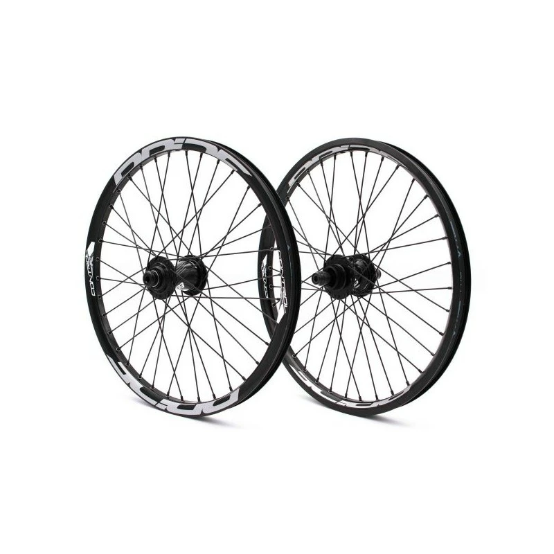 PAIRE DE ROUES PRIDE CONTROL PRO 36H - BLACK 3 PAIRE DE ROUES PRIDE CONTROL PRO 36H - BLACK