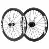 PAIRE DE ROUES PRIDE GRAVITY EXP AERO UD MATT DISC - MOYEUX BLACK -Accessoires Vélo Soldes paire de roues pride gravity exp aero ud matt disc moyeux black