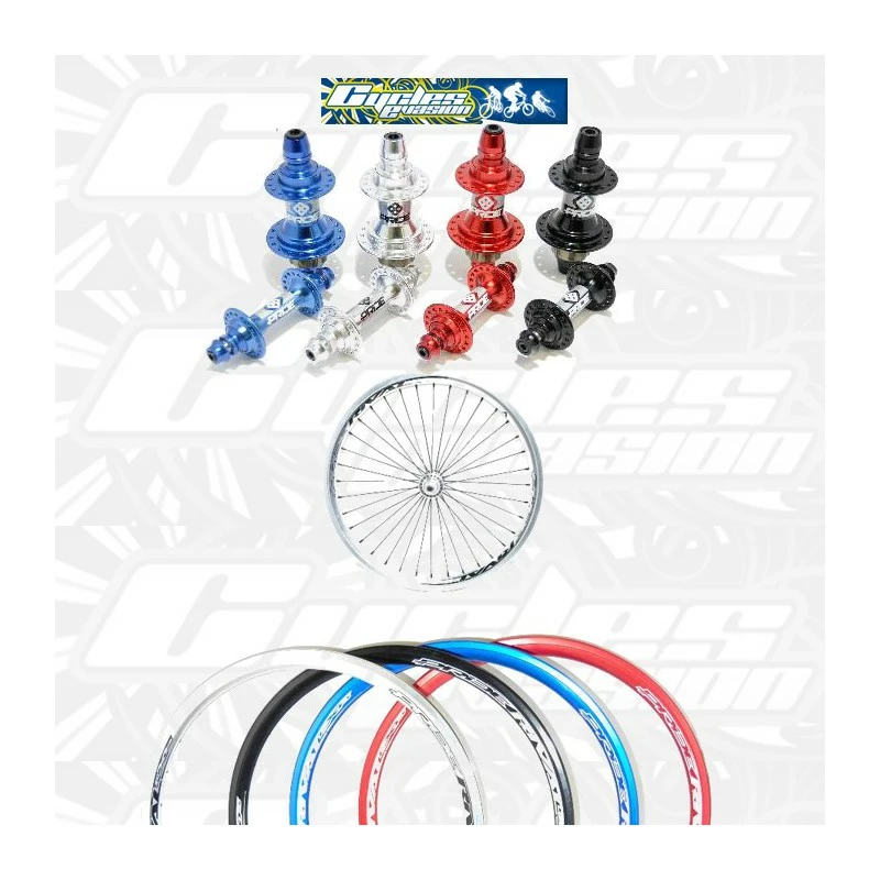 PAIRE DE ROUES RIVAL PRIDE Racing EXPERT 3 PAIRE DE ROUES RIVAL PRIDE Racing EXPERT