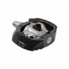 PAIRE PEDALES VTT DH M647 ARGENT, SPD, CALES NOIR -Accessoires Vélo Soldes paire pedales vtt dh m647 argent spd cales noir