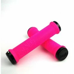 POIGNEE ODI BMX DISISDABOSS LACONDEGUY NO FLANGE LOCK ON GRIP 143 MM PINK