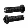 POIGNEES ODI BMX RUFFIAN FLANGE LOCK ON 130 MM BLACKGRIP BLACK -Accessoires Vélo Soldes poignees odi bmx ruffian flange lock on 130 mm blackgrip black