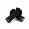 POIGNÉES ODI RUFFIAN BMX 100MM NOIR/PURPLE -Accessoires Vélo Soldes poignees odi ruffian bmx 100mm noirpurple