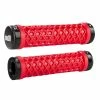 POIGNÉES ODI VANS NO FLANGE 130 MM ROUGE -Accessoires Vélo Soldes poignees odi vans no flange 130 mm rouge