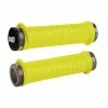 POIGNEES TLD ODI MTB JAUNE / LOCK NOIR -Accessoires Vélo Soldes poignees tld odi mtb jaune lock noir