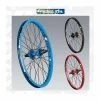 Roue Black Label Roulements Annulaires ROUGE 2 Roue Black Label Roulements Annulaires ROUGE -Accessoires Vélo Soldes roue black label roulements annulaires rouge