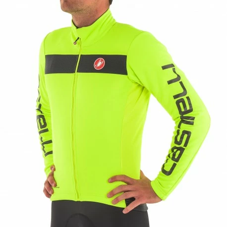 Veste CASTELLI RADDOPPIA Jaune Fluo/Reflex 2017 3 Veste CASTELLI RADDOPPIA Jaune Fluo/Reflex 2017